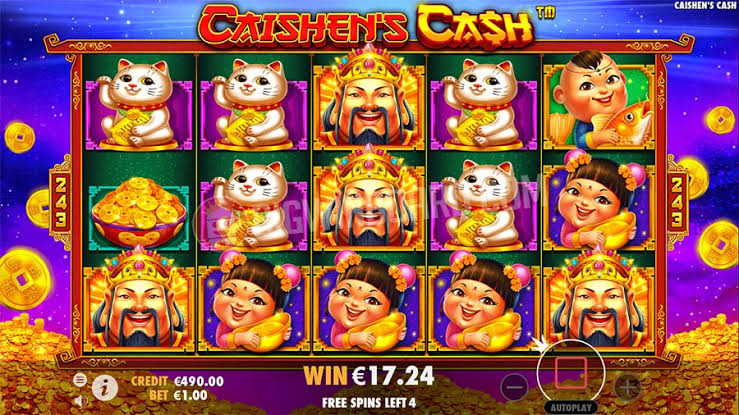 Caishen's Cash — main hero banner at PowerUp Casino