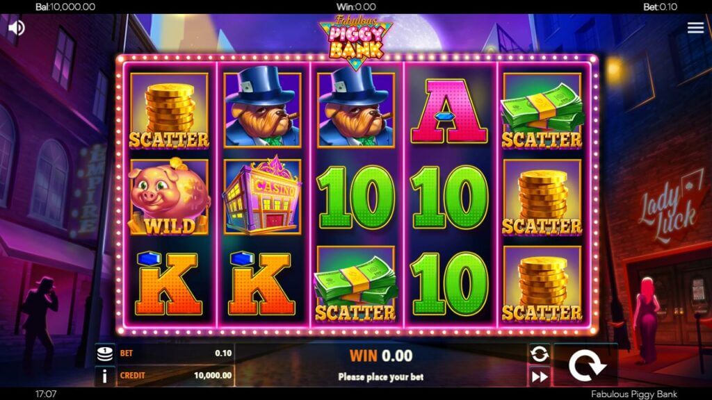 Piggy Bank slot by Pragmatic Play — main hero banner at PowerUp Casino